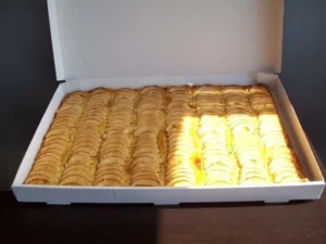 Background plaque de tarte aux pommes